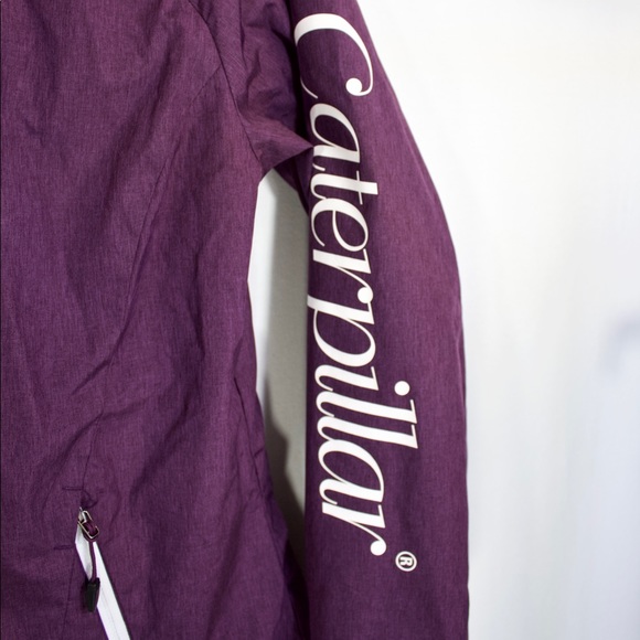 Caterpillar purple windbreaker, medium - Picture 8 of 10